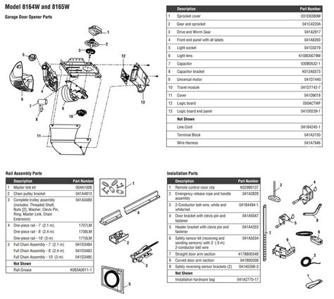 Chamberlain Liftmaster Professional Hp Parts Diagram Reviewmotors Co