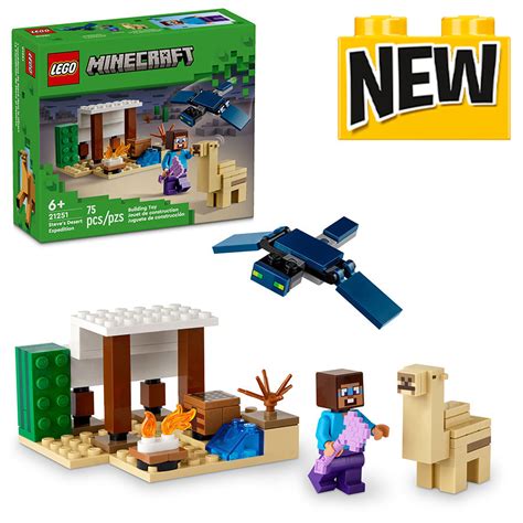 LEGO Minecraft Steve S Desert Expedition 21251 CloutsnChara