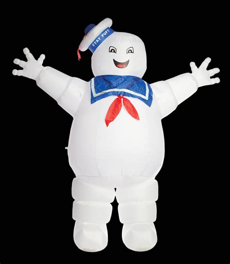 Ghostbusters Stay Puft Inflatable Halloween Decoration - Walmart.com ...