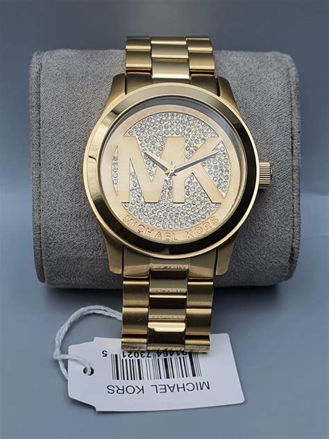 Michael Kors Women’s Quartz Stainless Steel Gold Dial 45mm Watch Mk5706 Royalwrist Pk