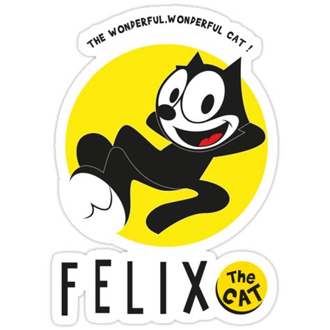 Felix The Cat Stickers By Karixen Redbubble