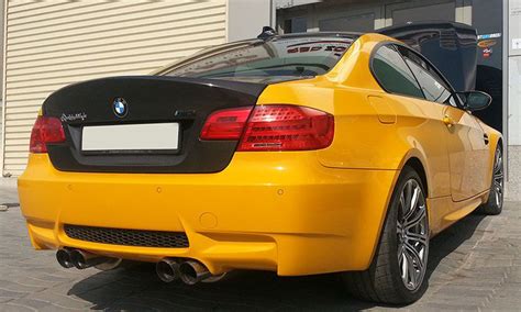 Bmw E92 Coupe Csl Inspired Bootlid Carbon Fibre Ssdd Motorsport Ltd