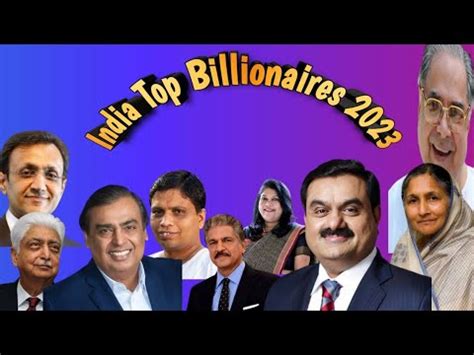 Top Richest Person In India 2023 Billionaire India YouTube