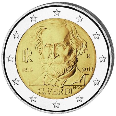 Italien 2 Euro 2013 Giuseppe Verdi 4 20