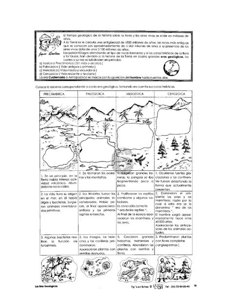 Evolucion De La Tierra A TravÃs De Las Eras Geologicas vostan
