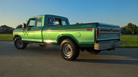 1978 Ford F 250 Ranger Lariat Supercab Camper Special One Of A Kind