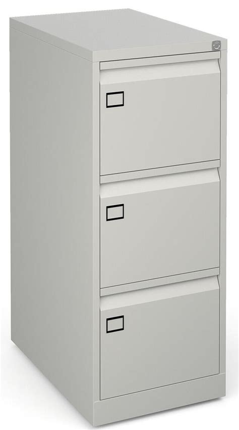 Dams Executive Steel Filing Cabinet 3 Drawer Office Furniture Direct