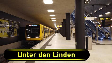 U Bahn Station Unter Den Linden Berlin Walkthrough YouTube