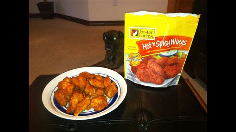 Foster Farms Hotn Spicy Wings Review Youtube