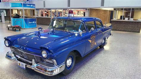 Michigan State Police 1957 Ford Classic Law Enforcement Emergency