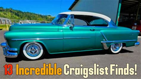 Classic Car Deals Incredible Craigslist Finds By Owner Under