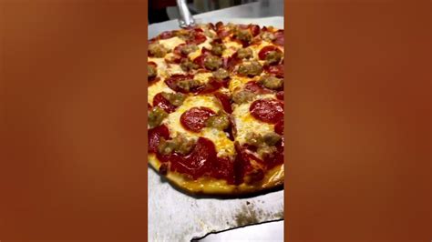 Sausage Pepperoni Pizza Youtube