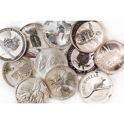 1 oz Circulated Silver World Bullion Coins .999 | Golden Eagle Coins