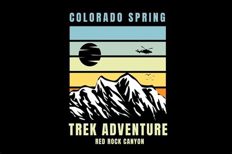 colorado spring trek adventure the rock canyon color light green and ...