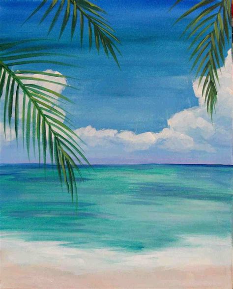 Easy Watercolor Beach Landscapes