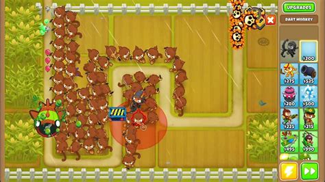 0 0 0 Dart Monkeys Vs Bloonarious Tier 1 Youtube