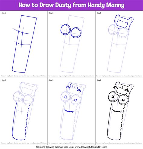 How to Draw Dusty from Handy Manny (Handy Manny) Step by Step ...