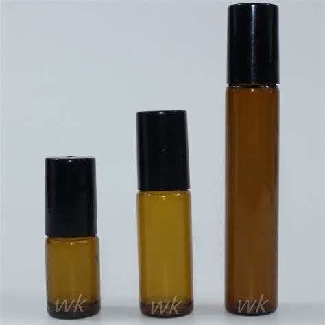 3ml 5ml 9ml Empty Essential Oil Roller Bottle Perfume Cosmetic Glass