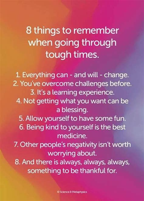 Positive Thoughts For The Day Tough Times Quotes Be Kind To Yourself