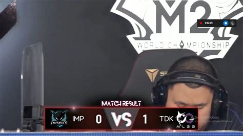 IMP VS TDK Match 1 M2 MLBB World Championship 2020 YouTube