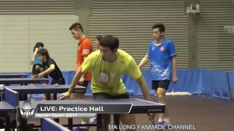 Ma Long Xu Xin Fan Zhendong Lin Gaoyuan Miu Hirano Training Japan