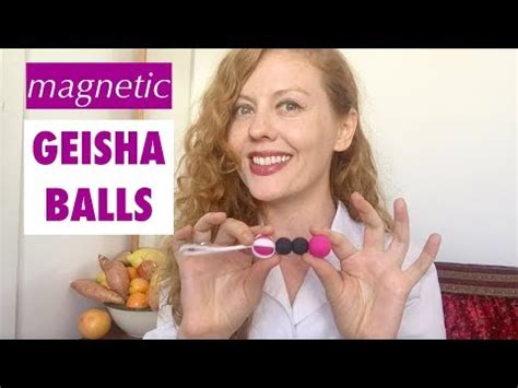 Magnetic Geisha Balls From GVibe Review By Venus O Hara Sex Toy