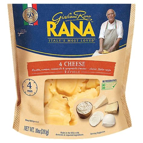 Giovanni Rana 4 Cheese Ravioli 10 Oz Gourmet