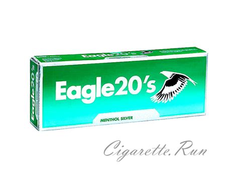 Eagle 20 S Menthol Silver 100 S Box Cigarettes Cigarette Run