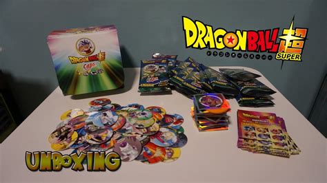 DRAGON BALL SUPER CAPS ULTIMA APERTURA 13 SOBRES COLECCION DE