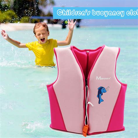 Children Life Jacket Inflatable Neoprene Survival Suit Portable For