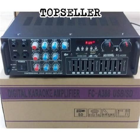 Jual Amplifier Mixer Power Fc A Mixer Amplofier Plus Equalizer