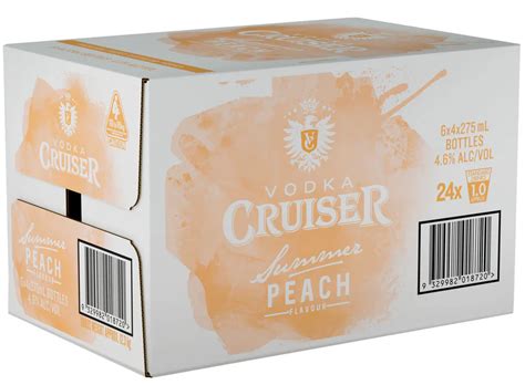 Vodka Cruiser Summer Peach Carton Liberty Liquors