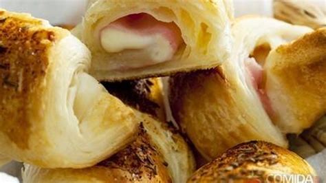 Receita De Croissant De Queijo Presunto Comida E Receitas