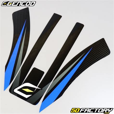 Kit déco Suzuki RMX et SMX Gencod Evo bleu Pièce moto