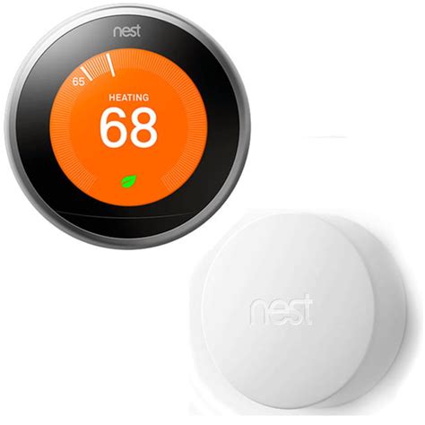 Nest Learning Thermostat 3rd Generation Stainless Steel With Nest