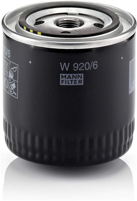 MANN FILTER W 67 1 Ölfilter Für PKW und Nutzfahrzeuge Amazon de