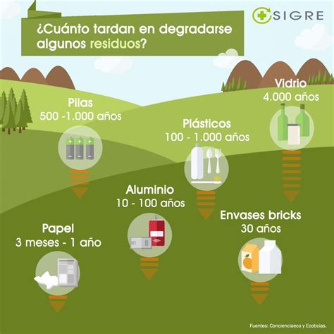 Cu Nto Tardan Los Residuos En Descomponerse Blog Corporativo De Sigre