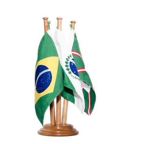 Bandeira De Mesa Brasil Paraná Curitiba Loja Da Pátria Bandeiras