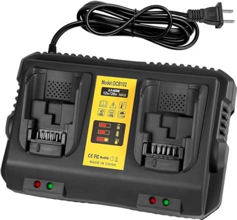 Amazon Dcb V Max Battery Charger Replacement For Dewalt