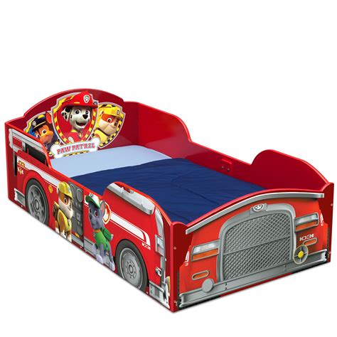 Delta Children Wood Toddler Bed Nick Jr. PAW Patrol 80"L x 60"W x 14"H