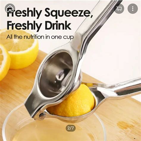 Manual Fruit Juicer Lemon Squeezer Free Normal Mail Furniture Home