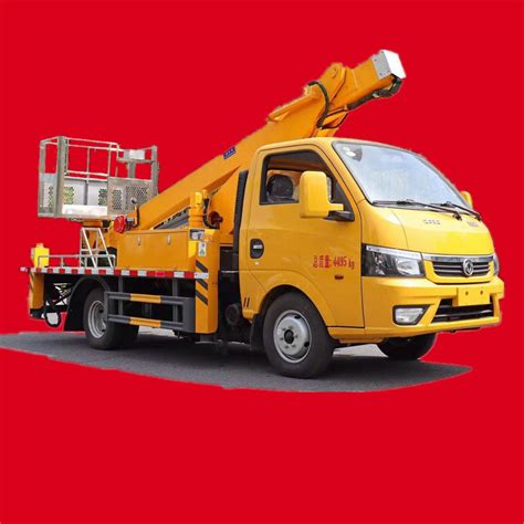 China Dongfeng M M Telescopic Straight Boom Aerial Bucket Lift