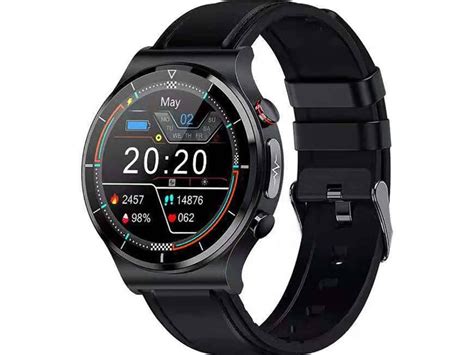 Smartwatch Enkers Homens Ip Imperme Vel Ecr Carregamento Sem