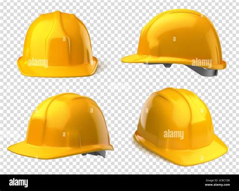 Construction Helmet Yellow Construction Helmets Stock Vector Images Alamy