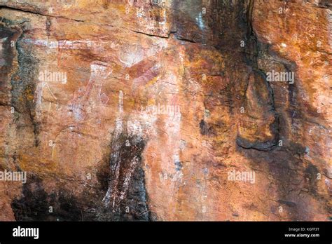 Arte Rupestre Ind Gena En Nourlangie Parque Nacional Kakadu El