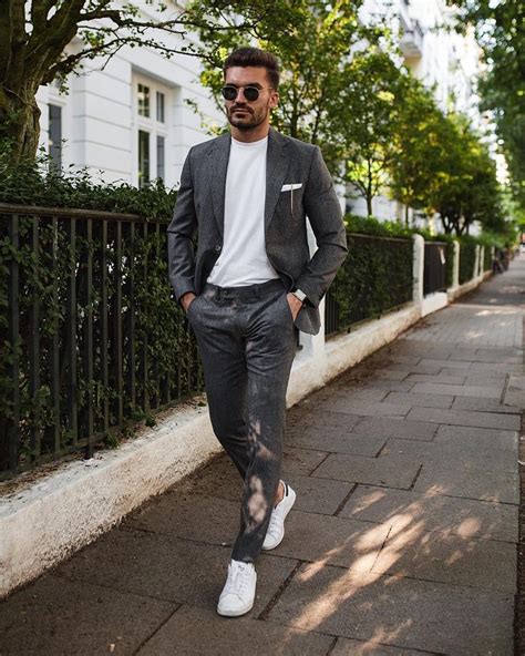 How To Wear Trainers With A Suit The Lost Gentleman Menstyle