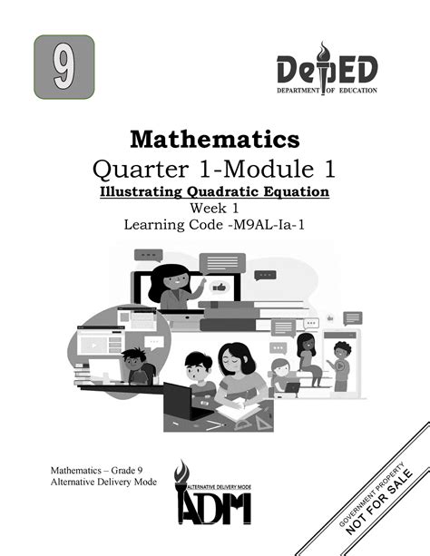 Math 9 Q1 Mod1 This Will Be Very Helpful For Lessons Mathematics