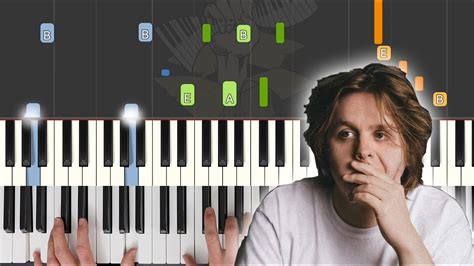 Bruises Lewis Capaldi Piano Keyboard Tutorial Youtube