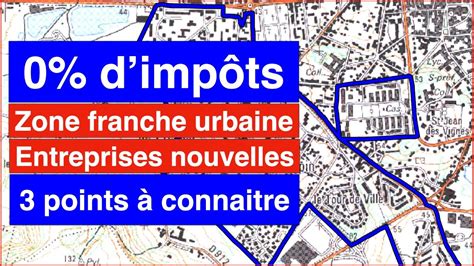 Entreprise nouvelle et zone franche urbaine vs création de société