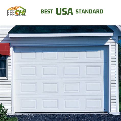 Modern Aluminium Full Height Vertical Folding 12x12 16′x7′ Residental Garage Door For Homes